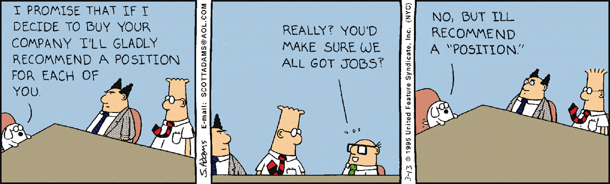 Dilbert Cartoon